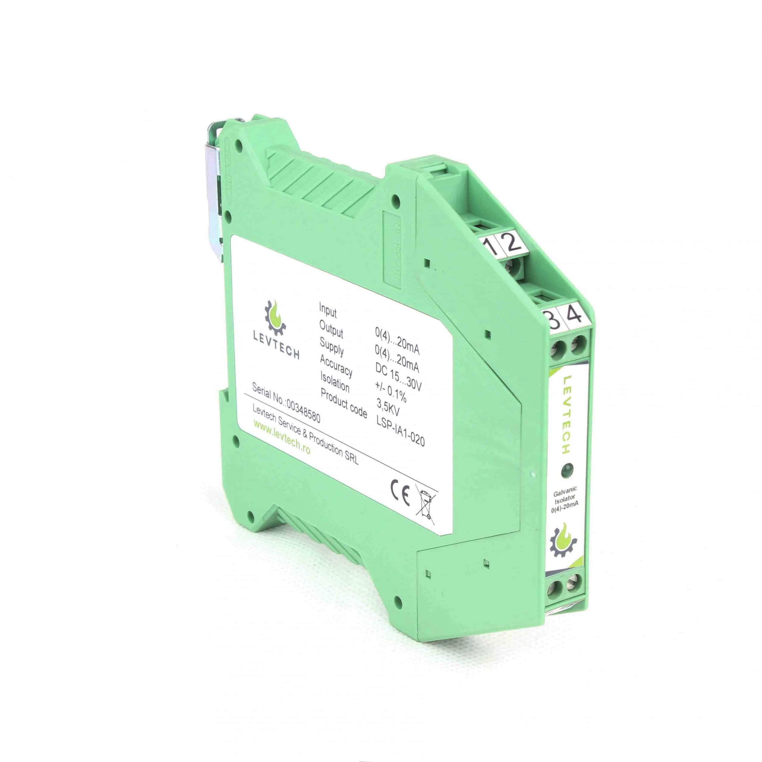 Galvanic 0(4)20mA Isolator Levtech Service & Production