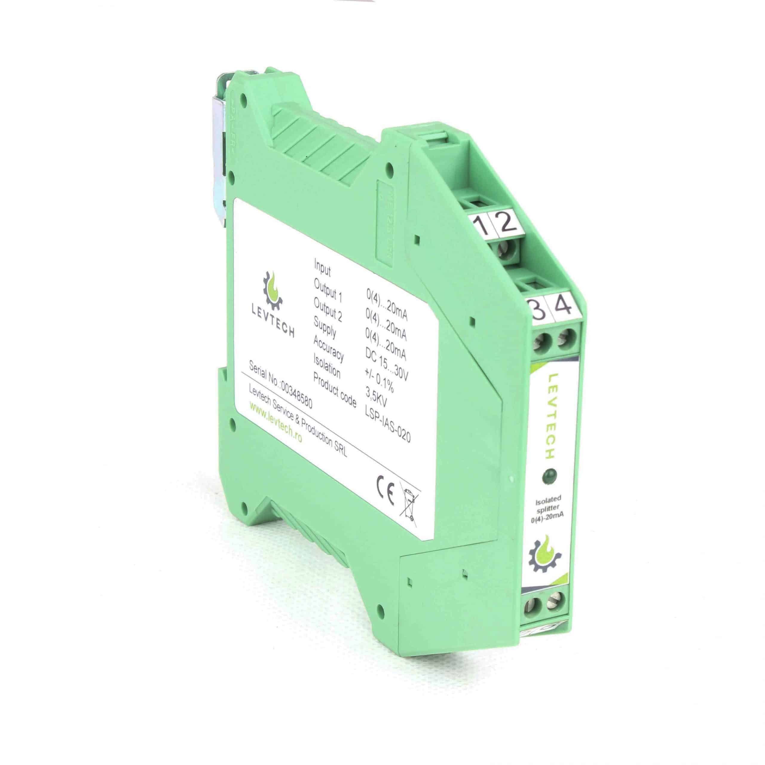 Isolated Splitter for Analog Signals Levtech Service & Production